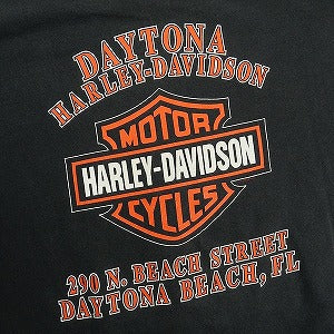 VINTAGE ヴィンテージ Harley-Davidson ハーレーダビッドソン Daytona Bike Week Emblem Tee Tシャツ 黒 Size 【XL】 【中古品-良い】 20823174