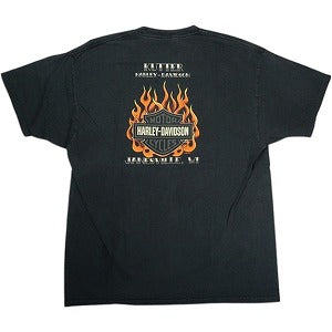 VINTAGE ヴィンテージ Harley-Davidson ハーレーダビッドソン Emblem Plate Tee Tシャツ 黒 Size 【XL】 【中古品-良い】 20823175
