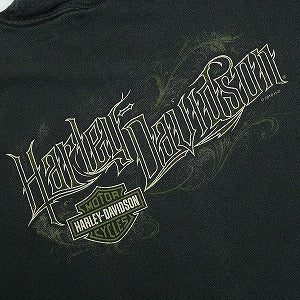 VINTAGE ヴィンテージ Harley-Davidson ハーレーダビッドソン Gragon Logo Tee Tシャツ 黒 Size 【XL相当】 【中古品-良い】 20823176