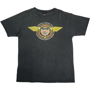 VINTAGE ヴィンテージ Harley-Davidson ハーレーダビッドソン Feather Embrem Tee Tシャツ 黒 Size 【XL】 【中古品-良い】 20823180