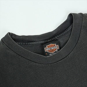 VINTAGE ヴィンテージ Harley-Davidson ハーレーダビッドソン Gun Man Bike Logo Tee Tシャツ 黒 Size 【L】 【中古品-良い】 20823181
