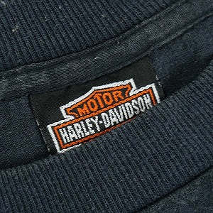 VINTAGE ヴィンテージ Harley-Davidson ハーレーダビッドソン Eagle Snowy Mountain Tee Tシャツ 黒 Size 【XL】 【中古品-良い】 20823182