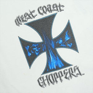 VINTAGE ヴィンテージ West Coast Choppers ウェストコーストチョッパーズ Blue Iron Cross Tee Tシャツ 白 Size 【L相当】 【中古品-良い】 20823185