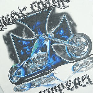 VINTAGE ヴィンテージ West Coast Choppers ウェストコーストチョッパーズ Blue Iron Cross Tee Tシャツ 白 Size 【L相当】 【中古品-良い】 20823185