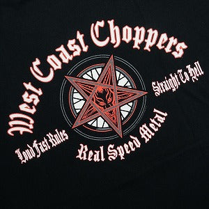 VINTAGE ヴィンテージ West Coast Choppers ウェストコーストチョッパーズ Pentagram Logo Tee Tシャツ 黒 Size 【XL】 【中古品-良い】 20823186