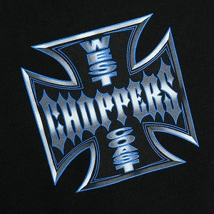 VINTAGE ヴィンテージ West Coast Choppers ウェストコーストチョッパーズ Iron Cross Tee Blue Green Tシャツ 黒 Size 【XXL】 【中古品-良い】 20823188