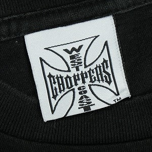 VINTAGE ヴィンテージ West Coast Choppers ウェストコーストチョッパーズ Red Flame Iron Cross Tee Tシャツ 黒 Size 【M】 【中古品-良い】 20823190