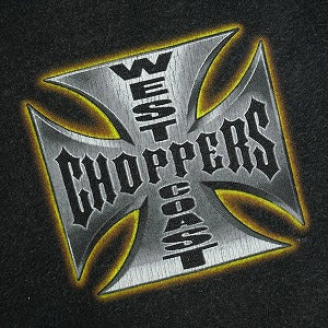 VINTAGE ヴィンテージ West Coast Choppers ウェストコーストチョッパーズ Orange Cross Tee Tシャツ 黒 Size 【XL】 【中古品-良い】 20823193