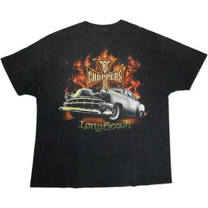 VINTAGE ヴィンテージ West Coast Choppers ウェストコーストチョッパーズ Red Flame Iron Cross Tee Tシャツ 黒 Size 【XL】 【中古品-良い】 20823195