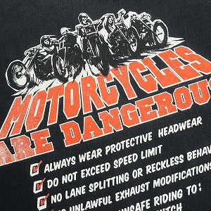 VINTAGE ヴィンテージ West Coast Choppers ウェストコーストチョッパーズ Motorcycles Are Dangerous Tee Tシャツ 黒 Size 【XL】 【中古品-良い】 20823196