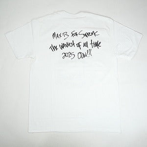 SUPREME シュプリーム 25SS Max B Tee White Tシャツ 白 Size 【S】 【新古品・未使用品】 20823199