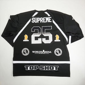 SUPREME シュプリーム 25SS Rhinestone Hockey Jersey Black ホッケージャージ 黒 Size 【M】 【新古品・未使用品】 20823317