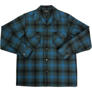 SubCulture サブカルチャー WOOL CHECK SHIRT SCSH-A2201 長袖シャツ 黒青 Size 【2】 【中古品-非常に良い】 20823363