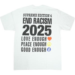 SUPREME シュプリーム ×GOODENOUGH 25SS End Racism Tee White Tシャツ 白 Size 【L】 【新古品・未使用品】 20823366