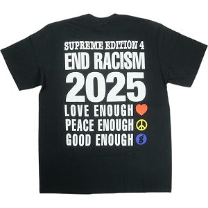 SUPREME シュプリーム ×GOODENOUGH 25SS End Racism Tee Black Tシャツ 黒 Size 【S】 【新古品・未使用品】 20823367