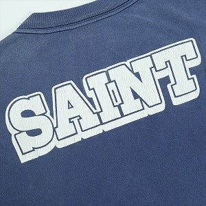 SAINT MICHAEL セント マイケル 25FW DSN_SS TEE/BONJOUR / NAVY Tシャツ 紺 Size 【L】 【新古品・未使用品】 20823415