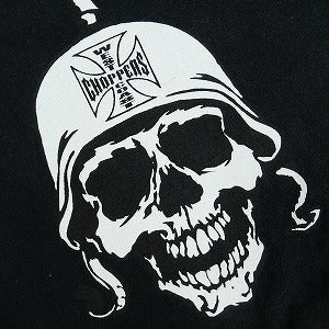 VINTAGE ヴィンテージ West Coast Choppers ウェストコーストチョッパーズ Skull Head White LS Tee ロンT 黒 Size 【XL】 【中古品-良い】 20823444