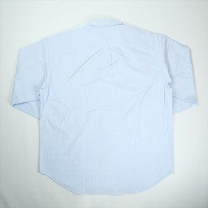 SUPREME シュプリーム 24AW Loose Fit Flannel Oxford Shirt Light Blue 長袖シャツ 水色 Size 【L】 【新古品・未使用品】 20823454