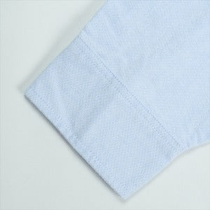 SUPREME シュプリーム 24AW Loose Fit Flannel Oxford Shirt Light Blue 長袖シャツ 水色 Size 【L】 【新古品・未使用品】 20823454
