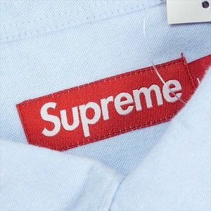 SUPREME シュプリーム 24AW Loose Fit Flannel Oxford Shirt Light Blue 長袖シャツ 水色 Size 【L】 【新古品・未使用品】 20823454