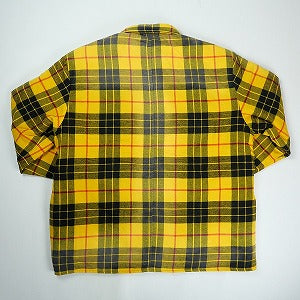 SUPREME シュプリーム 24AW Quilted Plaid Shirt Yellow 長袖シャツ 黄 Size 【L】 【新古品・未使用品】 20823456