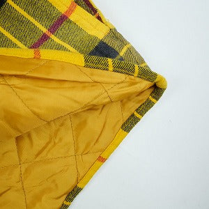 SUPREME シュプリーム 24AW Quilted Plaid Shirt Yellow 長袖シャツ 黄 Size 【L】 【新古品・未使用品】 20823456