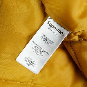 SUPREME シュプリーム 24AW Quilted Plaid Shirt Yellow 長袖シャツ 黄 Size 【L】 【新古品・未使用品】 20823456