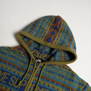 SUPREME シュプリーム ×The North Face 22AW Zip Up Hooded Sweater Olive ジップパーカー オリーブ Size 【L】 【新古品・未使用品】 20823472
