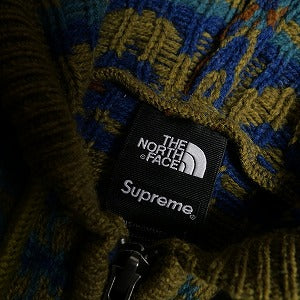 SUPREME シュプリーム ×The North Face 22AW Zip Up Hooded Sweater Olive ジップパーカー オリーブ Size 【L】 【新古品・未使用品】 20823472