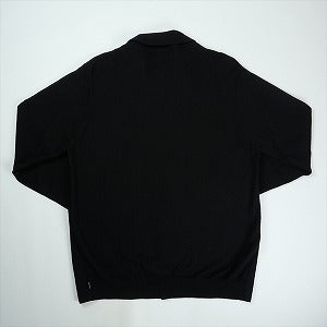 SUPREME シュプリーム 16SS Striped Polo Sweater Black 長袖ニットポロ 黒 Size 【L】 【中古品-良い】 20823474