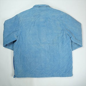 SUPREME シュプリーム 22AW Quilted Corduroy Shirt Slate Blue 長袖シャツ 青 Size 【L】 【中古品-良い】 20823475