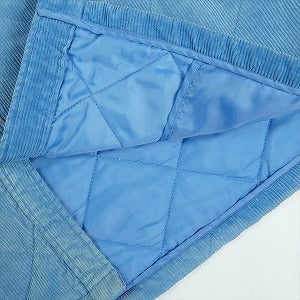 SUPREME シュプリーム 22AW Quilted Corduroy Shirt Slate Blue 長袖シャツ 青 Size 【L】 【中古品-良い】 20823475