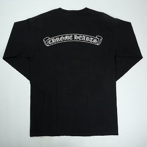 CHROME HEARTS クロム・ハーツ SCROLL LS T-SHIRT BLACK ロンT オールド 黒 Size 【L】 【中古品-良い】 20823497