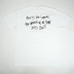 SUPREME シュプリーム 25SS Max B Tee White Tシャツ 白 Size 【XL】 【新古品・未使用品】 20823534