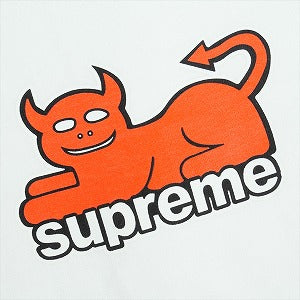 SUPREME シュプリーム ×Toy Machine 24SS Devil Cat Tee White Tシャツ 白 Size 【M】 【中古品-ほぼ新品】 20823536