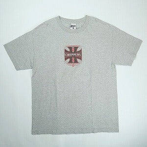 VINTAGE ヴィンテージ West Coast Choppers ウェストコーストチョッパーズ Red Iron Cross Tee Tシャツ 灰 Size 【L】 【中古品-良い】 20823546