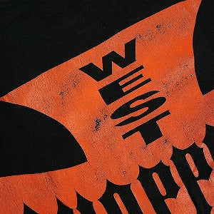 VINTAGE ヴィンテージ West Coast Choppers ウェストコーストチョッパーズ Skull Flame Red Cross LS Tee ロンT 黒 Size 【M】 【中古品-良い】 20823551