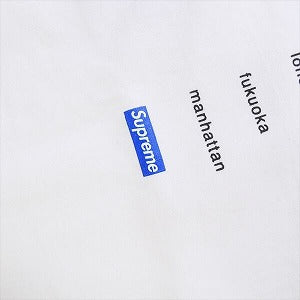 SUPREME シュプリーム 23SS Location Tee White Tシャツ 白 Size 【L】 【新古品・未使用品】 20823556