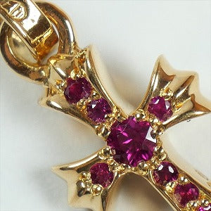 CHROME HEARTS クロム・ハーツ CH CROSS BABY FAT CHARM GOLD/RUBY ペンダントトップ 金 Size 【フリー】 【新古品・未使用品】 20823661