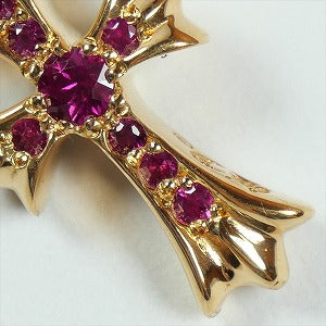 CHROME HEARTS クロム・ハーツ CH CROSS BABY FAT CHARM GOLD/RUBY ペンダントトップ 金 Size 【フリー】 【新古品・未使用品】 20823661