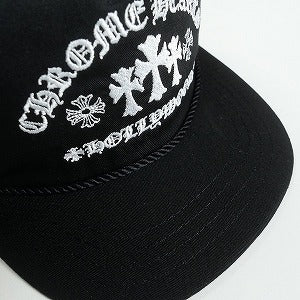 CHROME HEARTS クロム・ハーツ GAS STATION 5 PANNEL CAP BLACK キャップ 黒 Size 【フリー】 【新古品・未使用品】 20823662