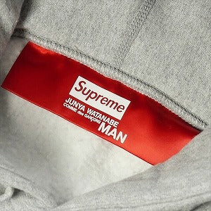 SUPREME シュプリーム ×JUNYA WATANABE COMME des GARCONS MAN 21AW Customized Box Logo Hoodie BOXロゴパーカー 灰 Size 【M】 【新古品・未使用品】 20823679