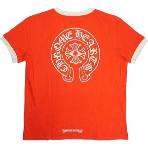 CHROME HEARTS クロム・ハーツ ROLLER SKATES SS HORSESHOE RED/WHITE レディースTシャツ 赤 Size 【レディースM】 【新古品・未使用品】 20823681