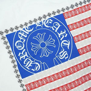 CHROME HEARTS クロム・ハーツ AMERICAN FLAG DAGGER SS T-SHIRT WHITE Tシャツ 白 Size 【M】 【新古品・未使用品】 20823690