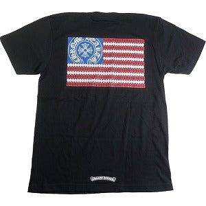 CHROME HEARTS クロム・ハーツ AMERICAN FLAG DAGGER SS T-SHIRT BLACK Tシャツ 黒 Size 【M】 【新古品・未使用品】 20823694