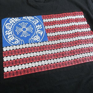 CHROME HEARTS クロム・ハーツ AMERICAN FLAG DAGGER SS T-SHIRT BLACK Tシャツ 黒 Size 【M】 【新古品・未使用品】 20823694