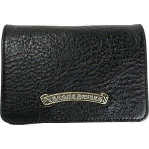 CHROME HEARTS クロム・ハーツ Leather Card Case #2 カードケース ウォレット 黒 Size 【フリー】 【新古品・未使用品】 20823703