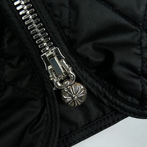 CHROME HEARTS クロム・ハーツ PAPA NYLON LEATHER CROSS PATCH QLTD VEST レザークロスパッチ付きベスト 黒 Size 【M】 【新古品・未使用品】 20823717