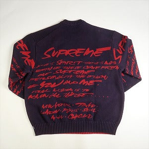 SUPREME シュプリーム 24SS Futura Sweater Navy セーター 紺 Size 【XL】 【新古品・未使用品】 20823718
