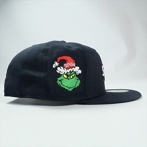 SUPREME シュプリーム 24AW Grinch Box Logo New Era Navy キャップ 紺 Size 【7　5/8(XL)】 【新古品・未使用品】 20823723
